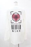 画像2: NieR Clothing / COTTON LONG CUTSEW XL 白 H-25-05-13-1035-PU-TO-KB-ZH (2)