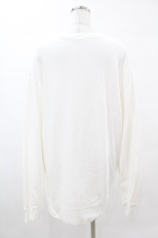 画像2: NieR Clothing / プリントSWEAT  2XL 白 H-25-05-13-1036-PU-TO-KB-ZH (2)