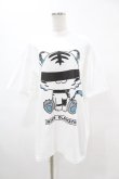 画像1: NieR Clothing / プリント半袖CUTSEW XL 白 H-25-05-13-1037-PU-TO-KB-ZH (1)