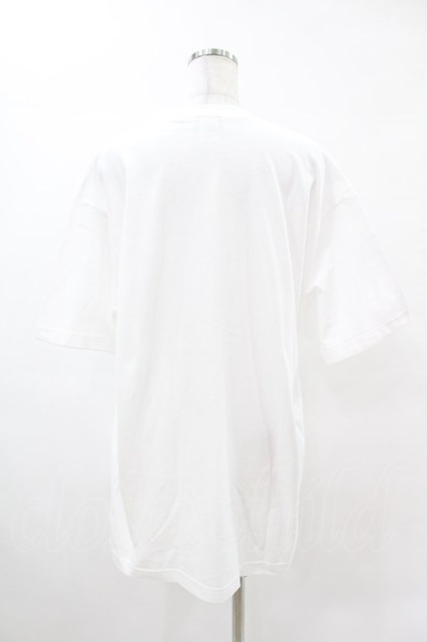 画像2: NieR Clothing / プリント半袖CUTSEW XL 白 H-25-05-13-1037-PU-TO-KB-ZH (2)
