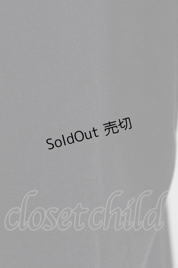 画像3: HELL CAT PUNKS / レーススリーブTシャツワンピース Ｆ 黒 H-25-08-17-003-PU-OP-KB-ZT160 (3)