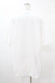 画像2: NieR Clothing / プリントCOTTON CUTSEW XL 白 H-25-05-13-1040-PU-TO-KB-ZH (2)
