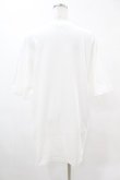 画像2: NieR Clothing / プリントCOTTON CUTSEW XL 白 H-25-05-13-1041-PU-TO-KB-ZH (2)