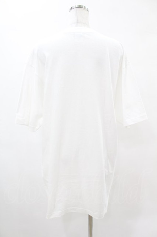 画像2: NieR Clothing / プリントCOTTON CUTSEW XL 白 H-25-05-13-1041-PU-TO-KB-ZH (2)