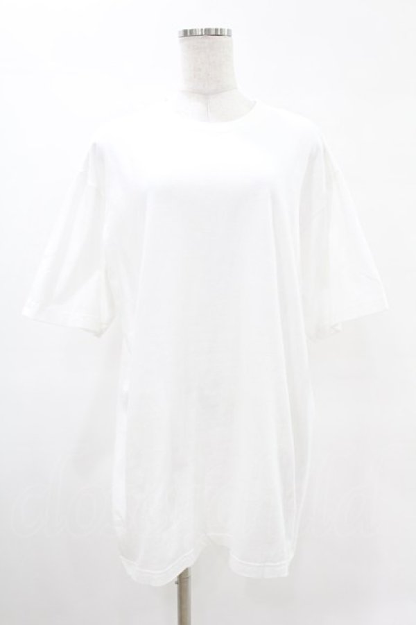 画像1: NieR Clothing / プリント半袖CUTSEW XL 白 H-25-05-13-1044-PU-TO-KB-ZH (1)