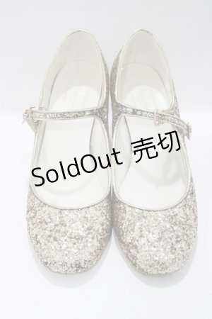 画像: RoseMarie seoir / glitter shoes L(約24.5cm) ゴールド H-25-05-13-080-LO-SH-NS-ZH