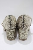 画像3: RoseMarie seoir / glitter shoes L(約24.5cm) ゴールド H-25-05-13-080-LO-SH-NS-ZH (3)