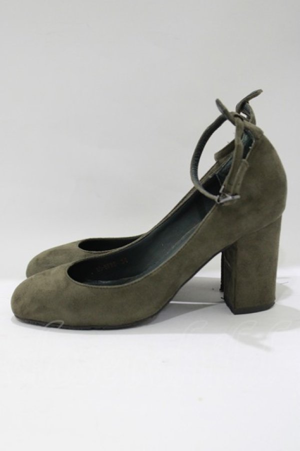 画像2: mayla classic / ストラップシューズ 34(22.5cm） グリーン H-25-05-13-083-LO-SH-NS-ZH (2)