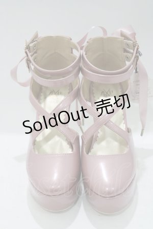 画像: ALICE and the PIRATES / エナメルクロスピンヒールパンプス S 渋ピンク H-25-05-13-084-PA-SH-NS-ZH