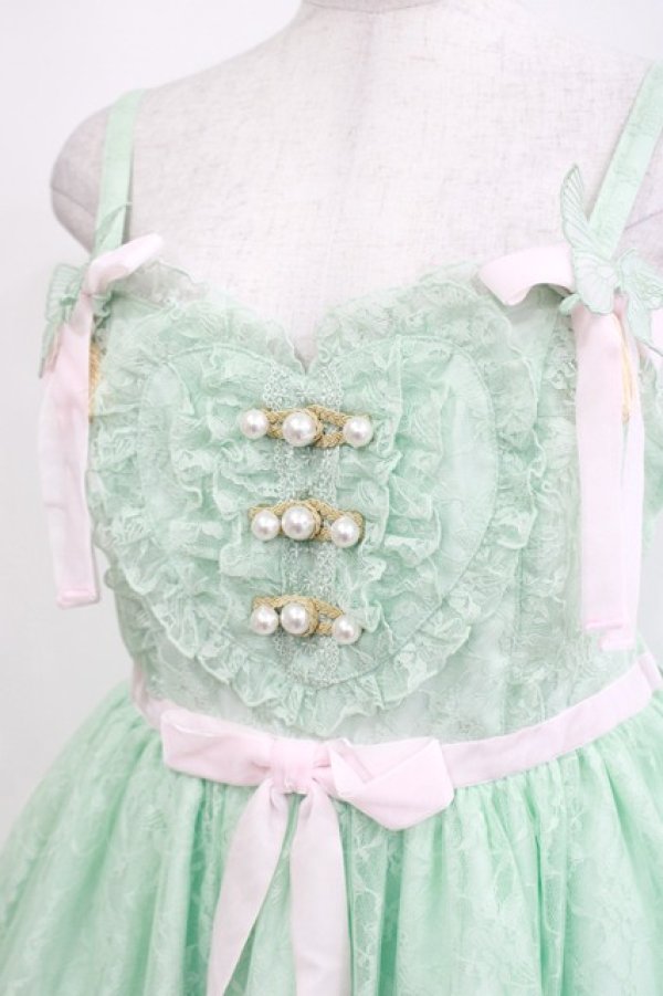 画像4: Angelic Pretty / Shanghai Dollジャンパースカート Free ミント H-25-05-13-011-AP-OP-NS-ZH (4)
