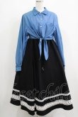 画像1: Favorite / デニムと2wayスカートワンピースコーデセット Free ブラック/ブルー H-25-05-13-013-LO-OP-NS-ZH (1)