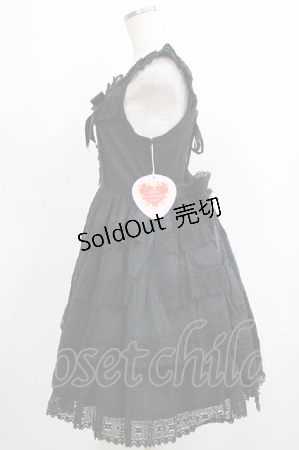 画像2: BABY,THE STARS SHINE BRIGHT / エリザベスジャンパースカート Free ブラック/ブラック H-25-05-13-002-BA-OP-NS-ZH (2)