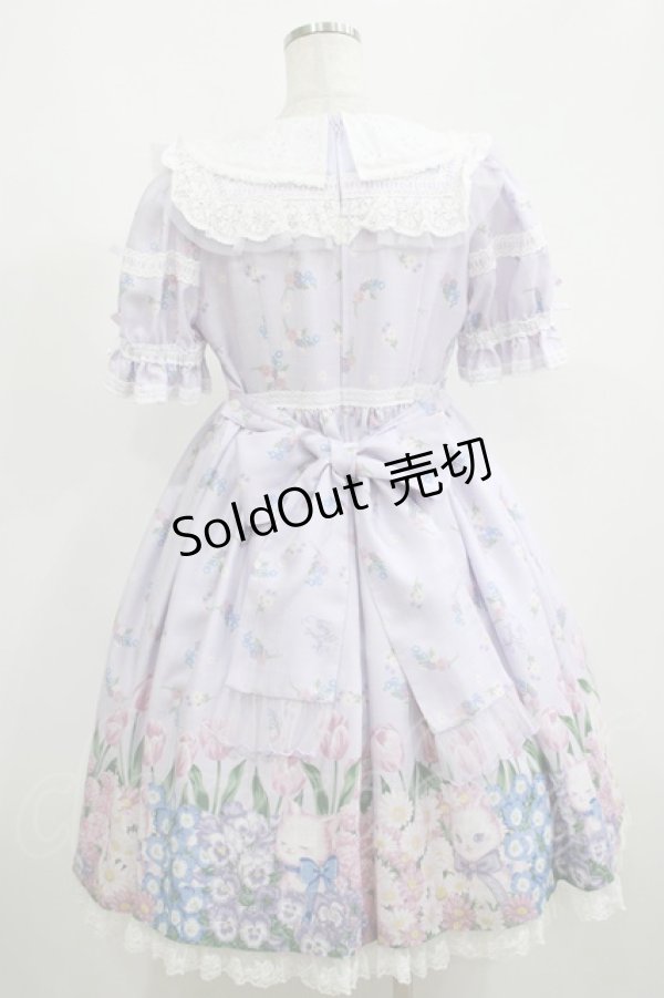画像3: Angelic Pretty / Flower Kittenワンピース Free ラベンダー H-25-05-13-017-AP-OP-NS-ZH (3)