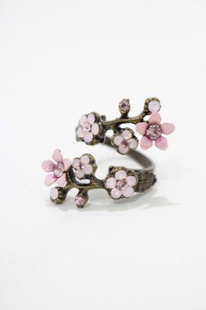 画像: Michal Negrin / フラワーリング  ピンク H-25-05-14-038-LO-AC-KB-ZH