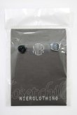 画像1: NieR Clothing / STAINLESSシエルピアス  シルバー H-25-05-14-050-PU-AC-KB-ZH (1)