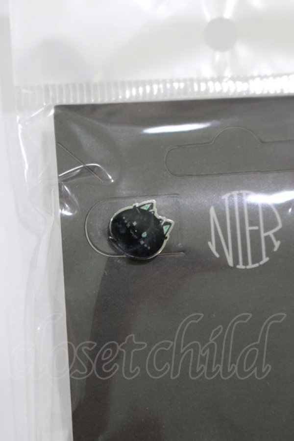 画像2: NieR Clothing / STAINLESSシエルピアス  シルバー H-25-05-14-050-PU-AC-KB-ZH (2)
