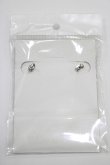 画像3: NieR Clothing / STAINLESSシエルピアス  シルバー H-25-05-14-050-PU-AC-KB-ZH (3)