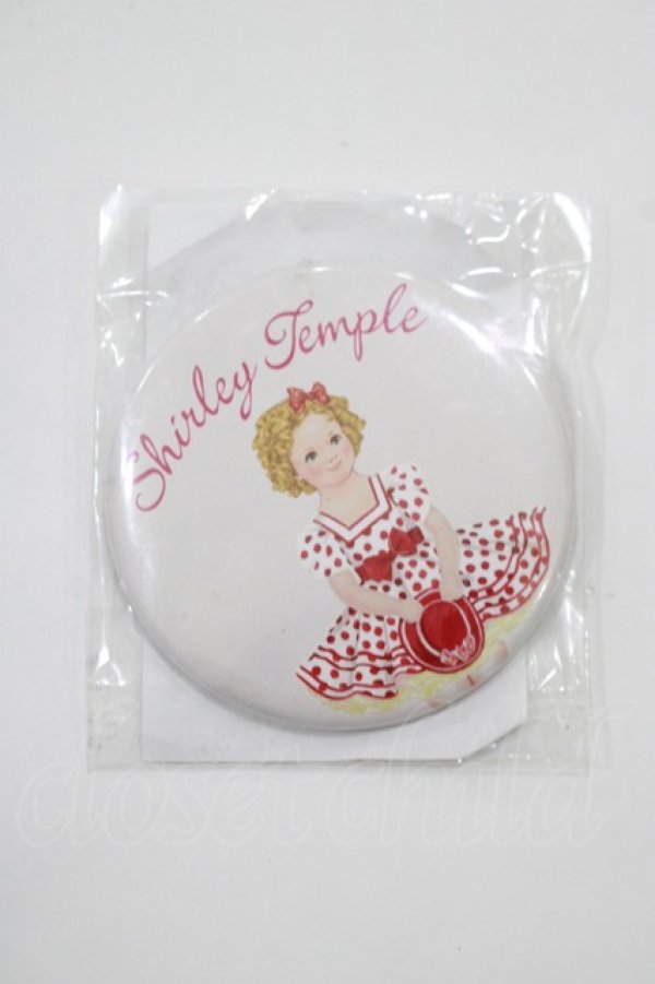 画像1: Shirley Temple / 缶バッジ  ピンク H-25-05-14-056-ET-ZA-KB-ZH (1)