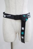 画像1: NieR Clothing / ローラーバックルベルト  シエル H-25-05-14-058-PU-ZA-KB-ZH (1)
