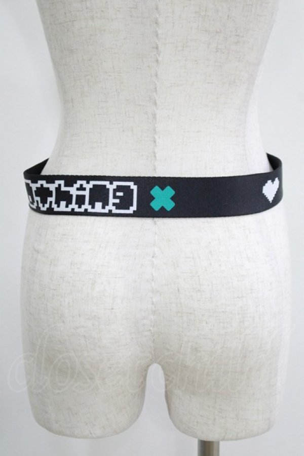 画像2: NieR Clothing / ローラーバックルベルト  シエル H-25-05-14-058-PU-ZA-KB-ZH (2)