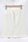画像2: MILK / Wrap Ribbonレッグウォーマー  白 H-25-05-14-059-ML-ZA-KB-ZH (2)