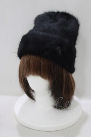 画像: Katie / ANGORA watch cap  黒 H-25-05-14-063-LO-AC-KB-ZH