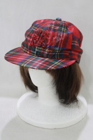 画像: MILKBOY / SEE THRU CAP  レッドチェック H-25-05-14-073-MB-AC-KB-ZH