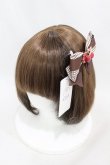 画像1: axes femme POETIQUE / チェリーワッフルマルチリボン  ブラウン H-25-05-14-1005-AX-AC-NS-ZH (1)