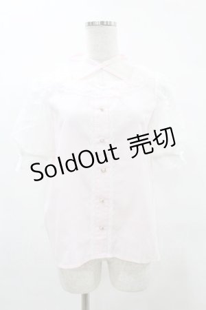 画像: Lovely Tency / 眞白ありすコラボ/レースブラウス M ピンク H-25-05-14-1054-0-BL-NS-ZH