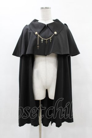 画像: Amavel / Vampire Nightmareケープマント Free ブラック H-25-05-14-1058-CA-JA-NS-ZH