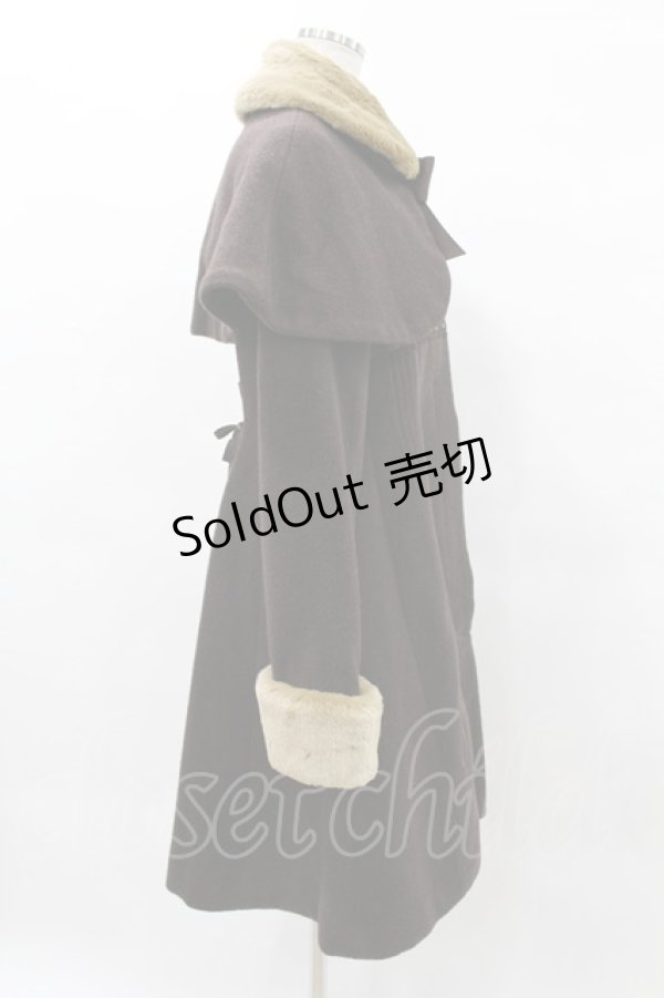 画像3: Innocent World / バイオリンコート L/99cm丈 ショコラ H-25-05-14-1059-IW-CO-NS-ZT-C040 (3)