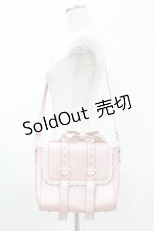画像: Ank Rouge / ハートバックルBAG  ピンク H-25-05-14-1017-CA-BG-NS-ZH