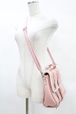 画像2: Ank Rouge / ハートバックルBAG  ピンク H-25-05-14-1017-CA-BG-NS-ZH (2)