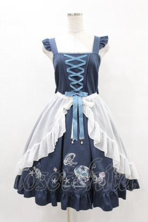 画像: Amavel / Jerryfish Aquariumジャンパースカート Free ダークネイビー H-25-05-14-1023-CA-OP-NS-ZH