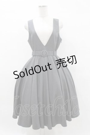 画像: NO.S PROJECT / リノン・ワンピース サイズ表記なし(Sサイズ相当) グレー H-25-05-14-1024-LO-OP-NS-ZH