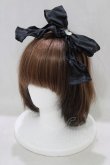 画像1: MILK / Ribbonカチューシャ  黒 H-25-05-14-074-ML-AC-KB-ZH (1)
