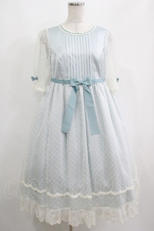 画像1: Melody BasKet / Snow Whiteドレス  サックス H-25-05-14-007-LO-OP-KB-ZH (1)