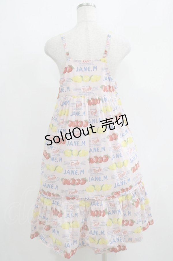 画像3: Jane Marple / キャンディペーパーのキャミソールワンピース M ピンク H-25-05-14-013-JM-OP-KB-ZH (3)