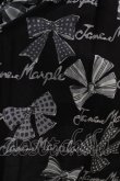 画像4: Jane Marple / Jane's drawingのトロンプルイユドレス M アイボリー×ブラック H-25-05-14-017-JM-OP-KB-ZH (4)