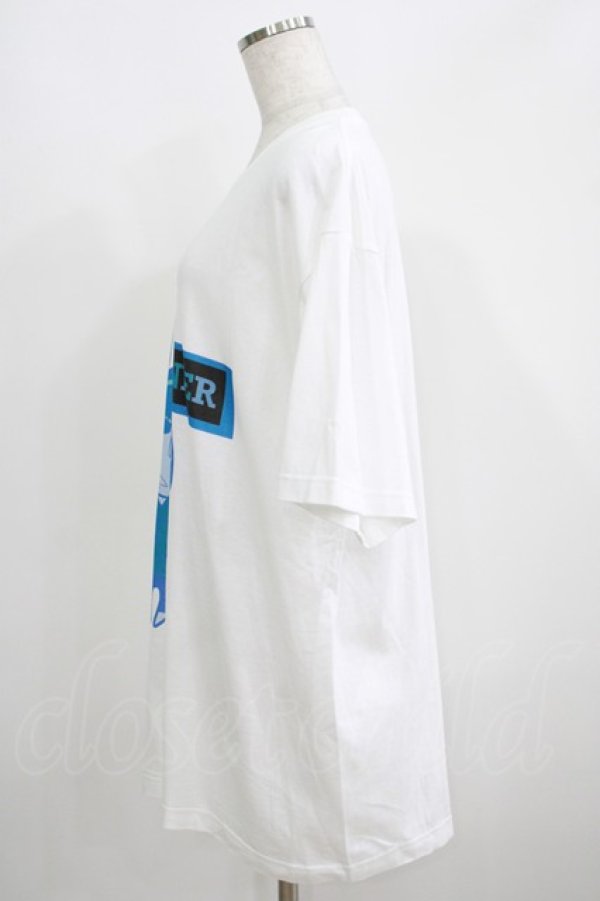 画像2: NieR Clothing / プリントCOTTON CUTSEW XL 白 H-25-05-15-034-PU-TO-KB-ZH (2)