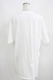 画像3: NieR Clothing / プリント半袖CUTSEW XL 白 H-25-05-15-036-PU-TO-KB-ZH (3)