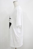 画像2: NieR Clothing / プリント半袖CUTSEW XL 白 H-25-05-15-037-PU-TO-KB-ZH (2)