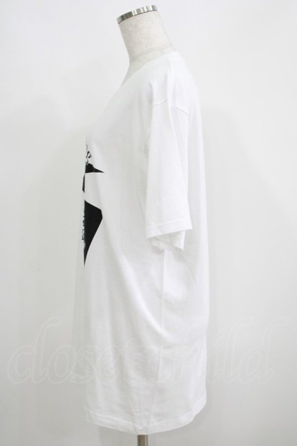 画像2: NieR Clothing / プリント半袖CUTSEW XL 白 H-25-05-15-037-PU-TO-KB-ZH (2)