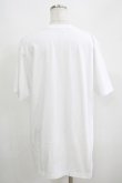 画像3: NieR Clothing / プリント半袖CUTSEW XL 白 H-25-05-15-037-PU-TO-KB-ZH (3)