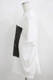 画像2: NieR Clothing / プリント半袖CUTSEW XL 白 H-25-05-15-038-PU-TO-KB-ZH (2)