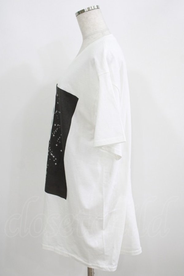 画像2: NieR Clothing / プリント半袖CUTSEW XL 白 H-25-05-15-038-PU-TO-KB-ZH (2)