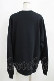 画像3: NieR Clothing / プリントSWEAT   黒×青 H-25-05-15-046-PU-TO-KB-ZH (3)