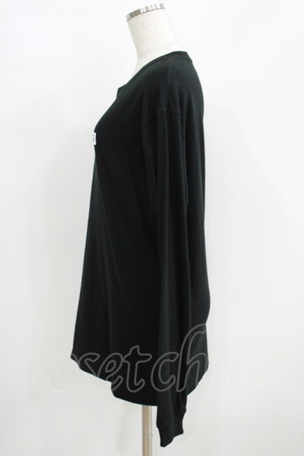画像2: NieR Clothing / BOX LOGO BLACK CUTSEW M 黒 H-25-05-15-050-PU-TO-KB-ZH (2)