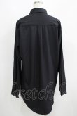 画像3: NieR Clothing / プリントロングシャツ  黒 H-25-05-15-051-PU-BL-KB-ZH (3)