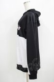 画像2: NieR Clothing / プリントプルパーカー  黒×白 H-25-05-15-052-PU-TO-KB-ZH (2)